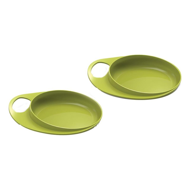 Anteprima Brands International Nuvita Piatto Easy Eating Verde Anteprima Brands International Nuvita Piatto Easy Eating Verde