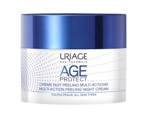 Uriage Laboratoires Dermatologiques Trattamenti Viso Age Protect Crema Notte Peeling 50 ml