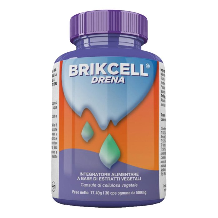 Biosalus Di Vatrella A. Sas Brikcell Drena 30 Capsule Biosalus Di Vatrella A. Sas Brikcell Drena 30 Capsule
