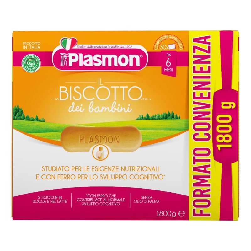 Biscotti Plasmon Kg 1.8 in Alimenti per Infanzia Biscotti Plasmon Kg 1.8 in Alimenti per Infanzia