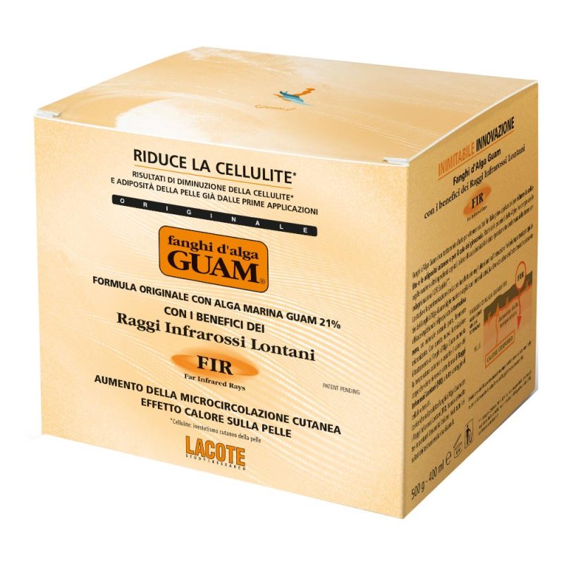 Guam Fanghi D'alga FIR Formula a Caldo Contro Cellulite e Adiposit&agrave; 500g