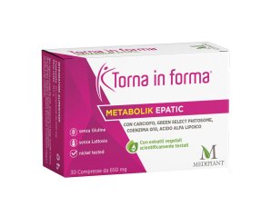 Metabolik Epatic Integratore Depurativo per Fegato e Funzione Epatica – 30 Capsule