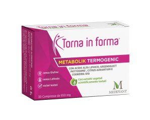 Torna in Forma Metabolik Termo - integratore termogenico per controllo del peso