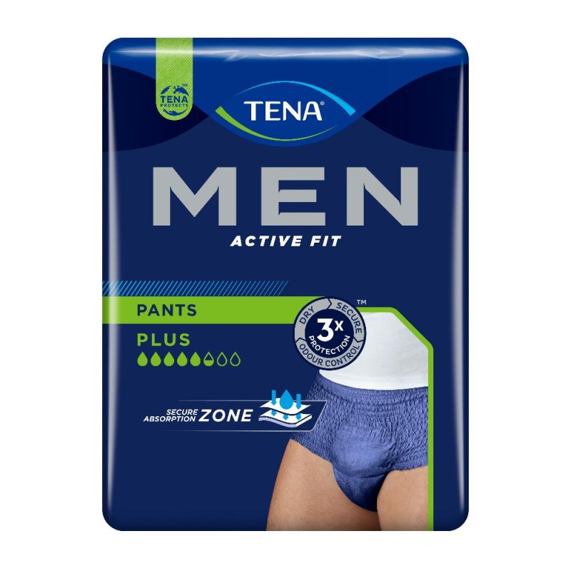Tena Men Pants Active Fit Taglia L 8 Pezzi