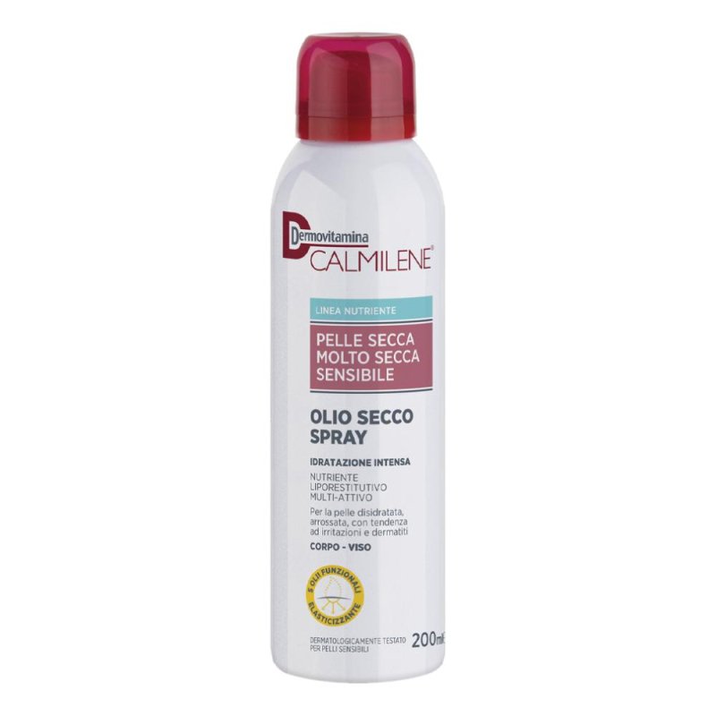 Dermovitamina Calmilene Olio Secco Spray Nutriente Idratante 200 ml Dermovitamina Calmilene Olio Secco Spray Nutriente Idratante 200 ml