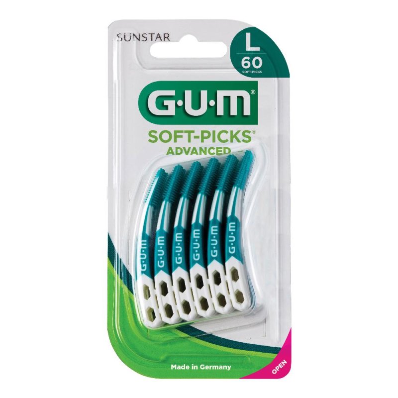 Gum Soft-Picks Advanced Scovolini Large 30 Pezzi Gum Soft-Picks Advanced Scovolini Large 30 Pezzi