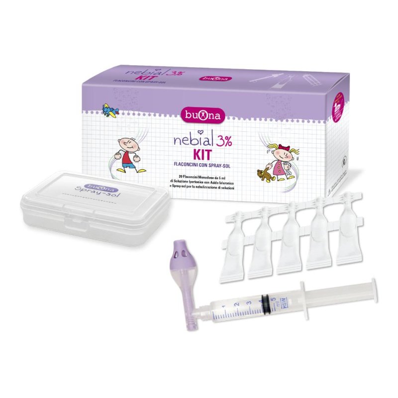NEBIAL 3% KIT 20FL+SPRAYSOL+SI NEBIAL 3% KIT 20FL+SPRAYSOL+SI