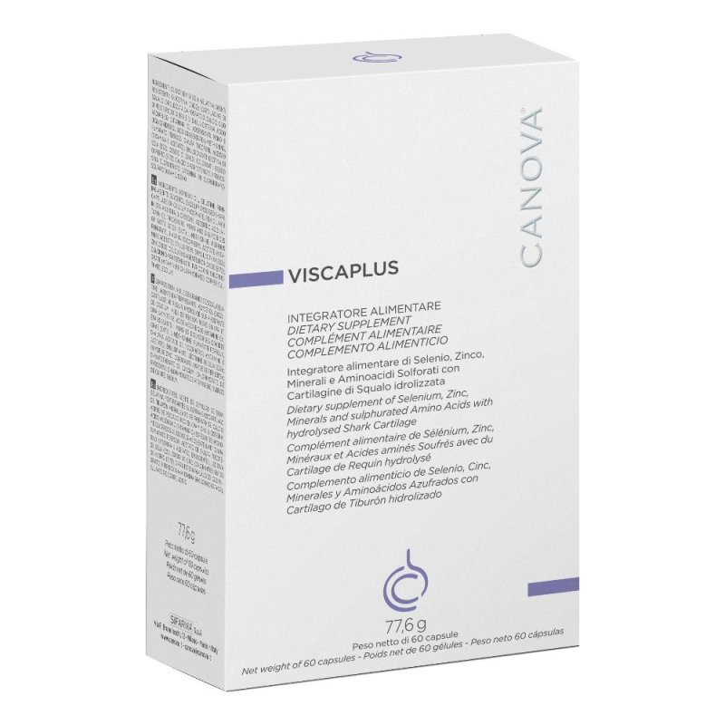 Canova  Capelli Sani Viscaplus AntiCaduta Integratore Alimentare 60 Capsule