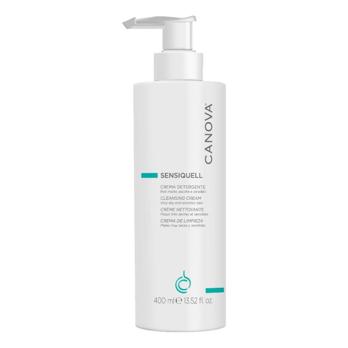Canova Sensiquell Crema Detergente Viso per Pelli Sensibili e Intolleranti 400 Millilitri Canova Sensiquell Crema Detergente Viso per Pelli Sensibili e Intolleranti 400 Millilitri