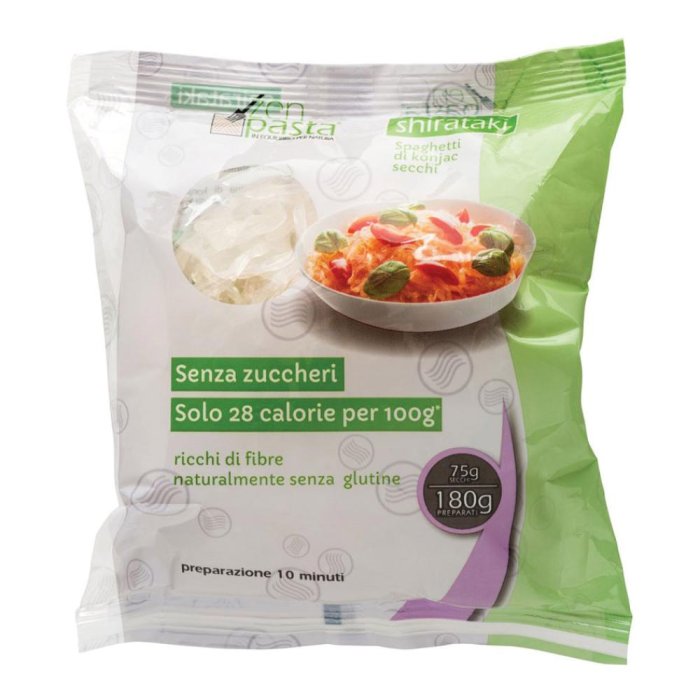 Zenpasta shirataki essiccato tagliatelle di konjac 75 g