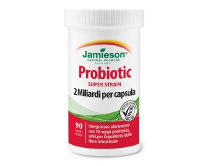 Jamieson Probiotic Super Strain Integratore Alimentare 90 Capsule Vegetali