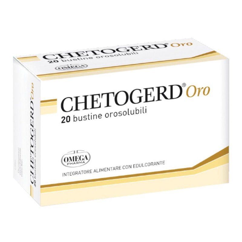 Omega Pharma Chetogerd Oro 20 Bustine Omega Pharma Chetogerd Oro 20 Bustine