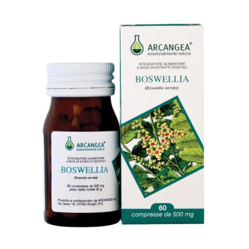 Boswellia 60 Capsule Integratore Alimentare Naturale per Benessere Articolare e Supporto Antinfiammatorio