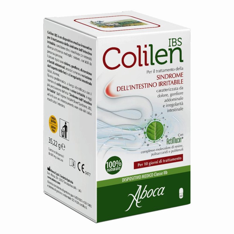 Aboca  Dispositivi Medici Intestino Sano Colilen IBS 60 Capsule