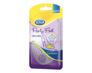 Scholl Party Feet Trattamento Dolore Ultra-Slim Mezza Soletta Morbido Gel