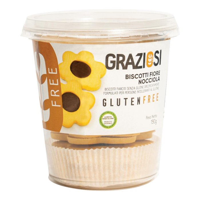 Fiore Crema Nocciola Biscotto 190 g Fiore Crema Nocciola Biscotto 190 g