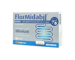 Sandoz Flormidabil Ricarica Integratore Di Fermenti Lattici 10 Capsule Da 500 mg