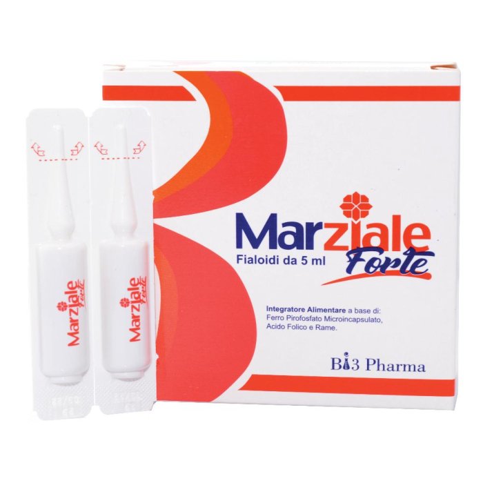 Bi3 Pharma Marziale Forte 20 fialoidi da 5 ml Bi3 Pharma Marziale Forte 20 fialoidi da 5 ml