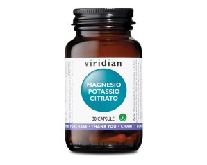 VIRIDIAN MG+K Citrate 30 Cps