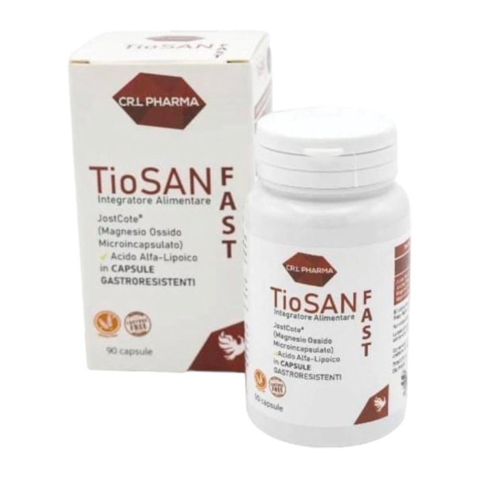 Cr.l Pharma Tiosan Fast 90 Capsule Gastroresistenti Cr.l Pharma Tiosan Fast 90 Capsule Gastroresistenti