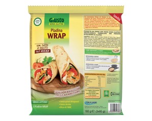 GIUSTO S/G Wrap Piadina 180g