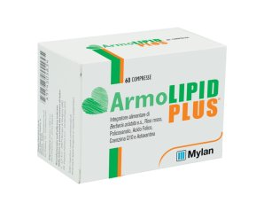 Armolipid Plus Integratore per Colesterolo e Trigliceridi 60 Compresse a Base di Riso Rosso Fermentato e Berberina