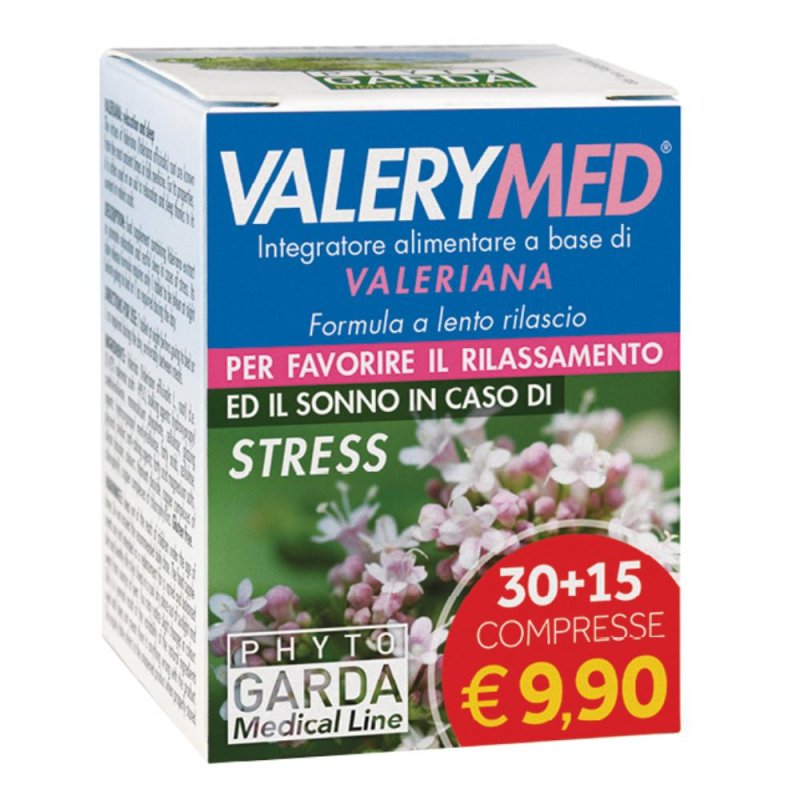 Phyto Garda Valerymed Rilascio Prolungato 30 + 15 Compresse Phyto Garda Valerymed Rilascio Prolungato 30 + 15 Compresse