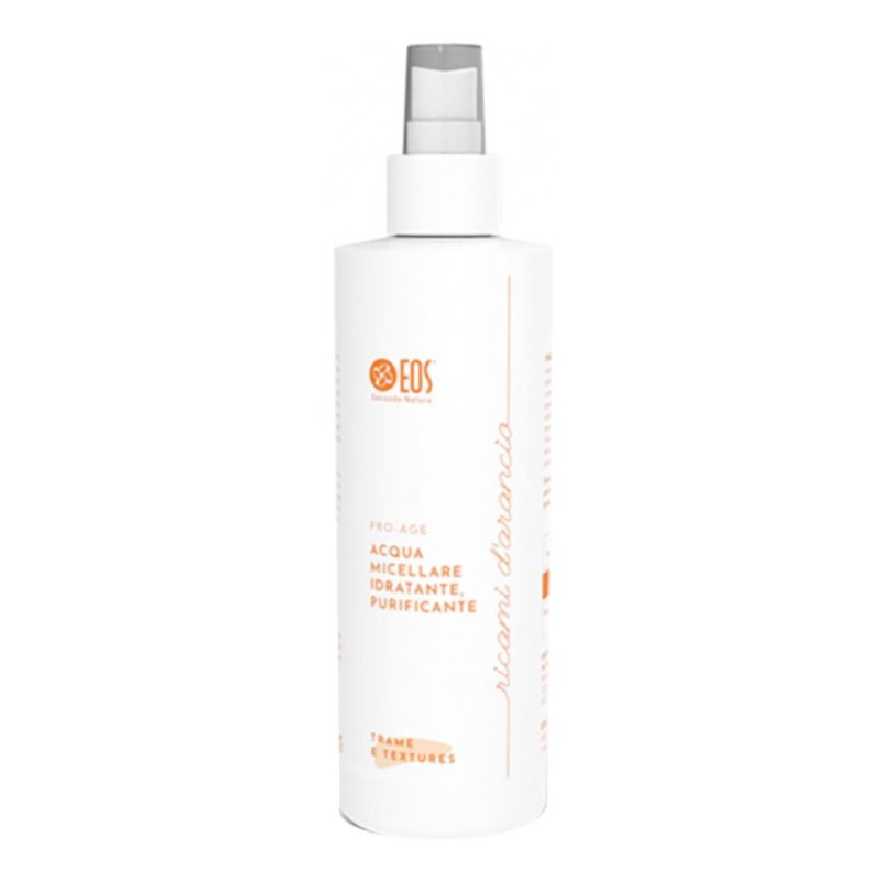 Eos Acqua Micellare 200 ml Detergente Viso e Occhi Struccante Delicato per Pelle Sensibile