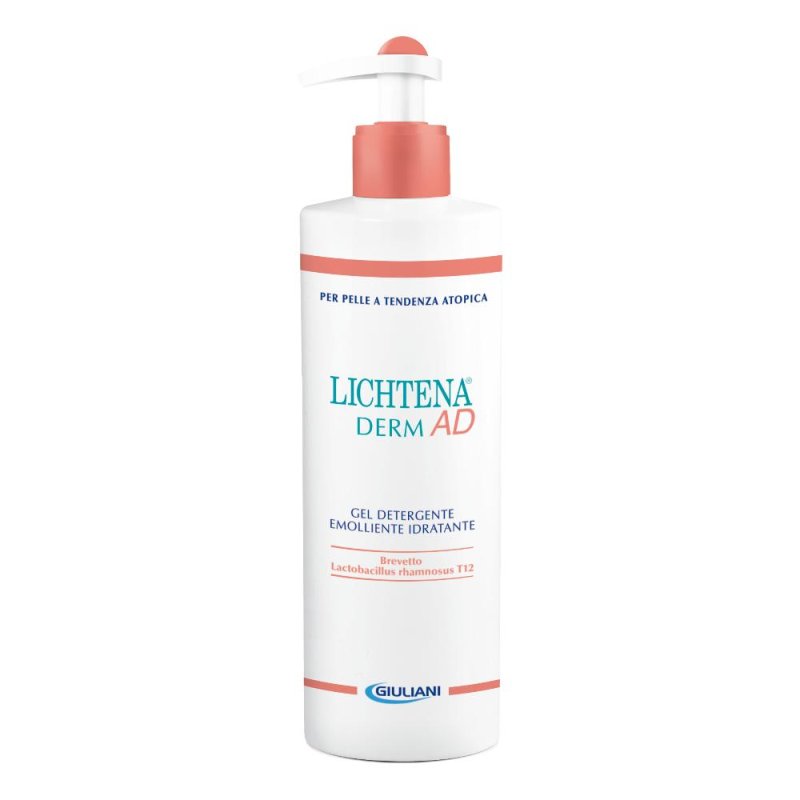 Lichtena Derm AD Gel Detergente Emolliente Idratante Pelli Atopiche 400 ml Lichtena Derm AD Gel Detergente Emolliente Idratante Pelli Atopiche 400 ml