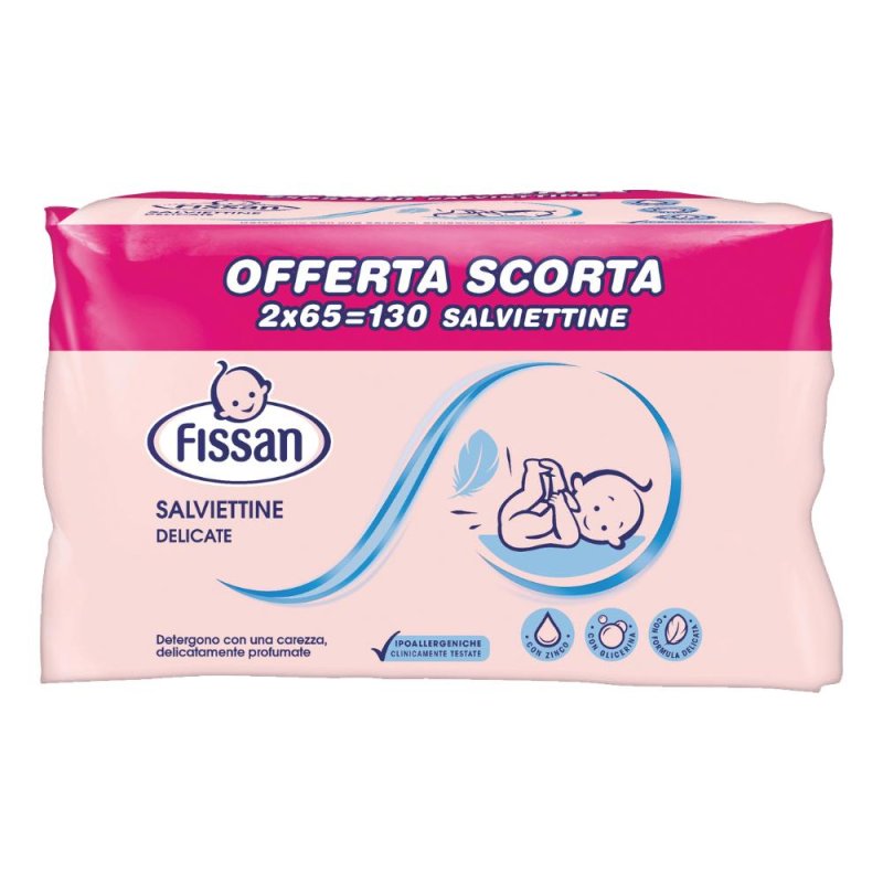FISSAN BABY Salv.Bi-Pack 65pz FISSAN BABY Salv.Bi-Pack 65pz