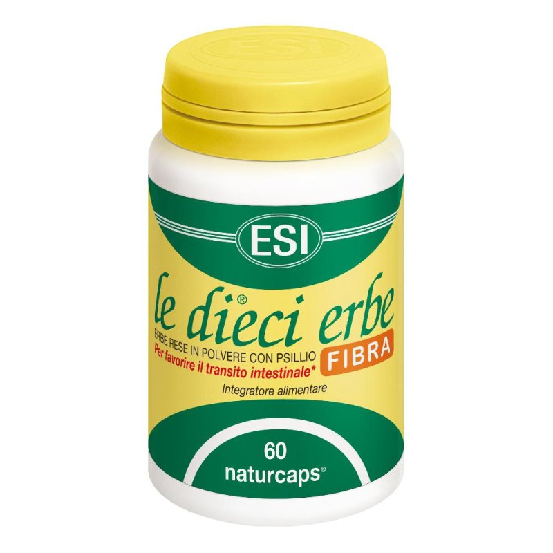 Esi Intestino Sano Le Dieci Erbe Fibra con Psillio 60 Naturcaps Esi Intestino Sano Le Dieci Erbe Fibra con Psillio 60 Naturcaps