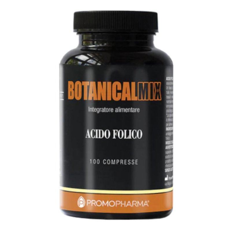 PromoPharma Botanical Mix Acido Folico Integratore Alimentare 100 Compresse