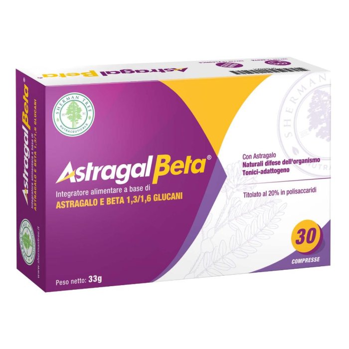 Astragal Beta 500+300 mg 30 compresse integratore immunostimolante a base di astragalo Astragal Beta 500+300 mg 30 compresse integratore immunostimolante a base di astragalo