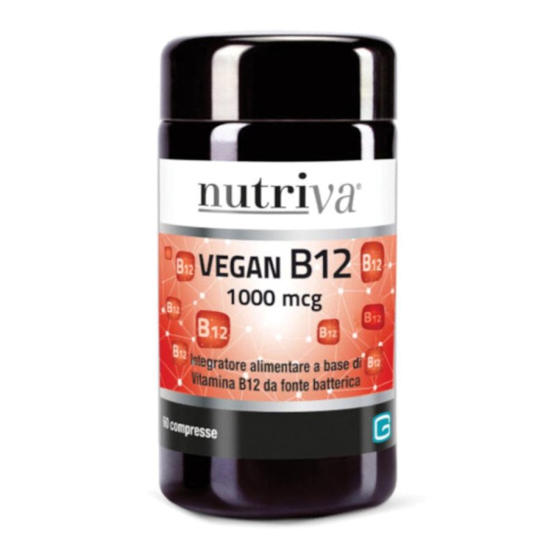 NUTRIVA Vegan B12 60Cpr1000mcg NUTRIVA Vegan B12 60Cpr1000mcg