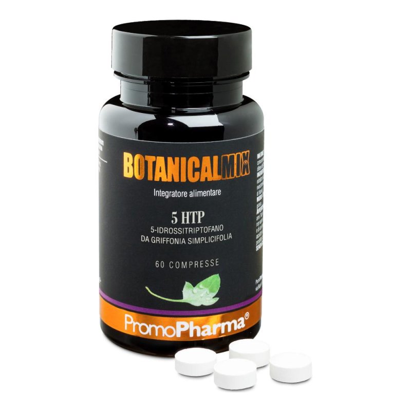 5HTP Botanical 60 comporesse integratore di 5-idrossitriptofano 5HTP Botanical 60 comporesse integratore di 5-idrossitriptofano