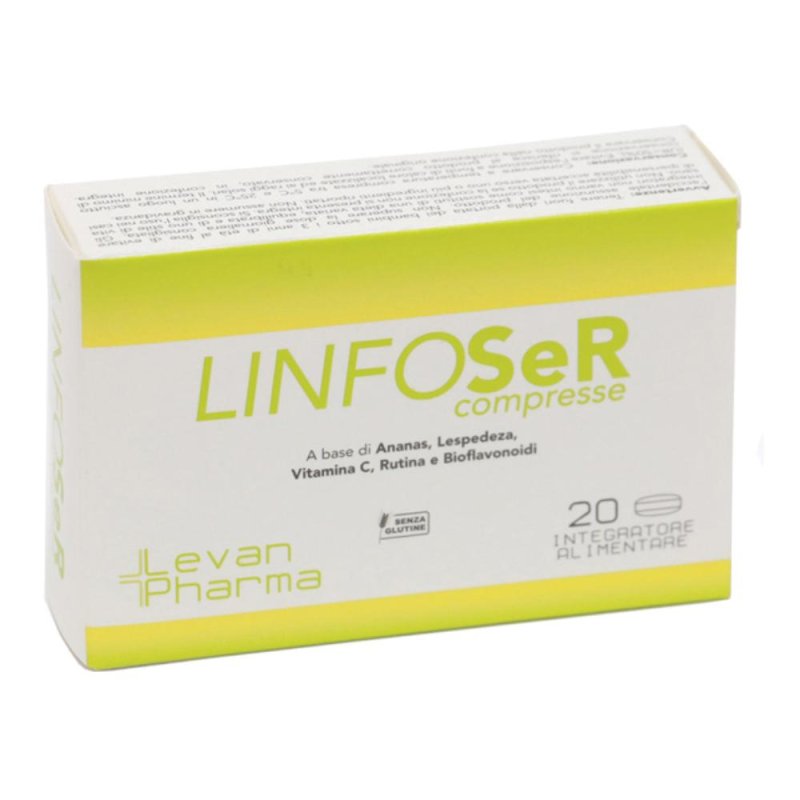 Linfoser Integratore per le funzioni depurative dell'organismo 20 compresse Linfoser Integratore per le funzioni depurative dell'organismo 20 compresse