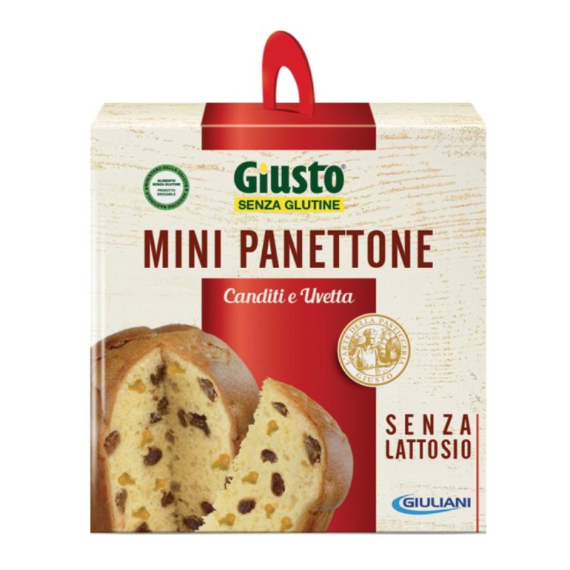 GIUSTO S/G Panett.Uv/Cand.100g GIUSTO S/G Panett.Uv/Cand.100g