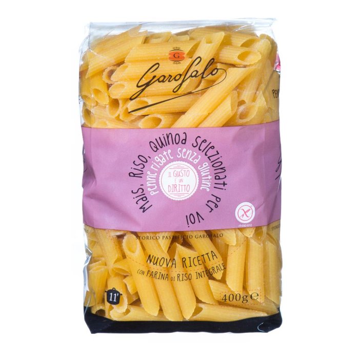 Garofalo Penne Rigate Senza Glutine 400 G Garofalo Penne Rigate Senza Glutine 400 G