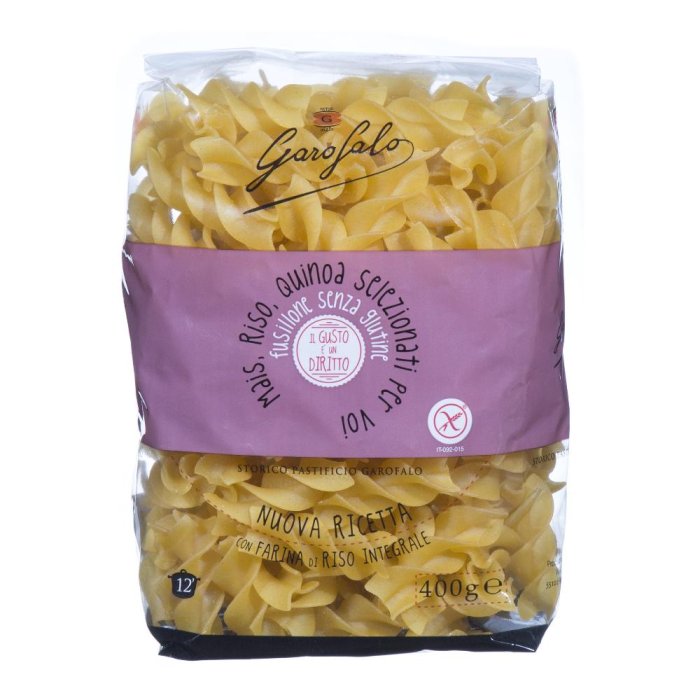 Garofalo Senza Glutine - Fusilloni 40g Garofalo Senza Glutine - Fusilloni 40g