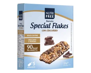  Nutrifree Barrette Special Flakes Con Cioccolato Senza Glutine 24,8gx5