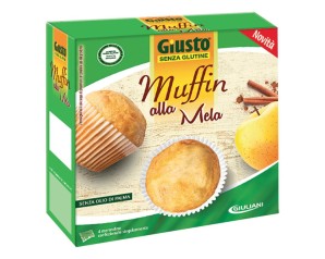 GIUSTO S/G Muffin Mela 200g