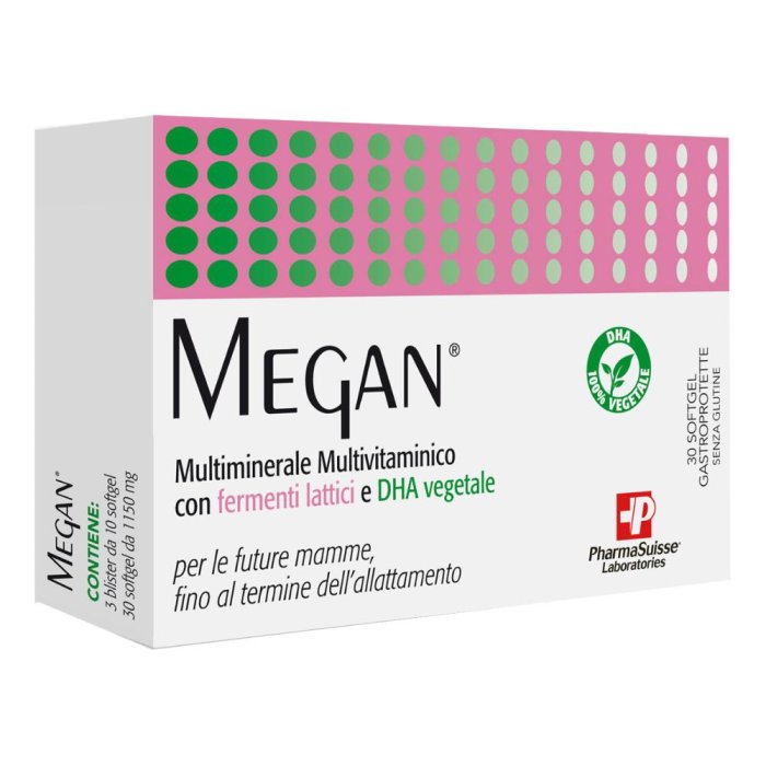 Pharmasuisse Laboratories Megan 30 Softgel Pharmasuisse Laboratories Megan 30 Softgel