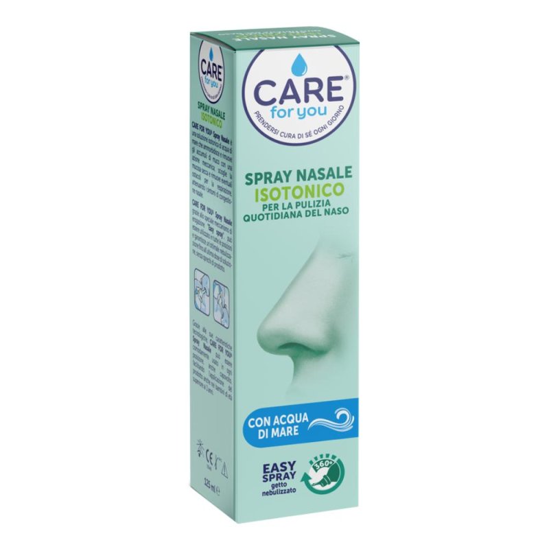 Care for You Baby - Spray Nasale Isotonico con Acqua di Mare 100 ml