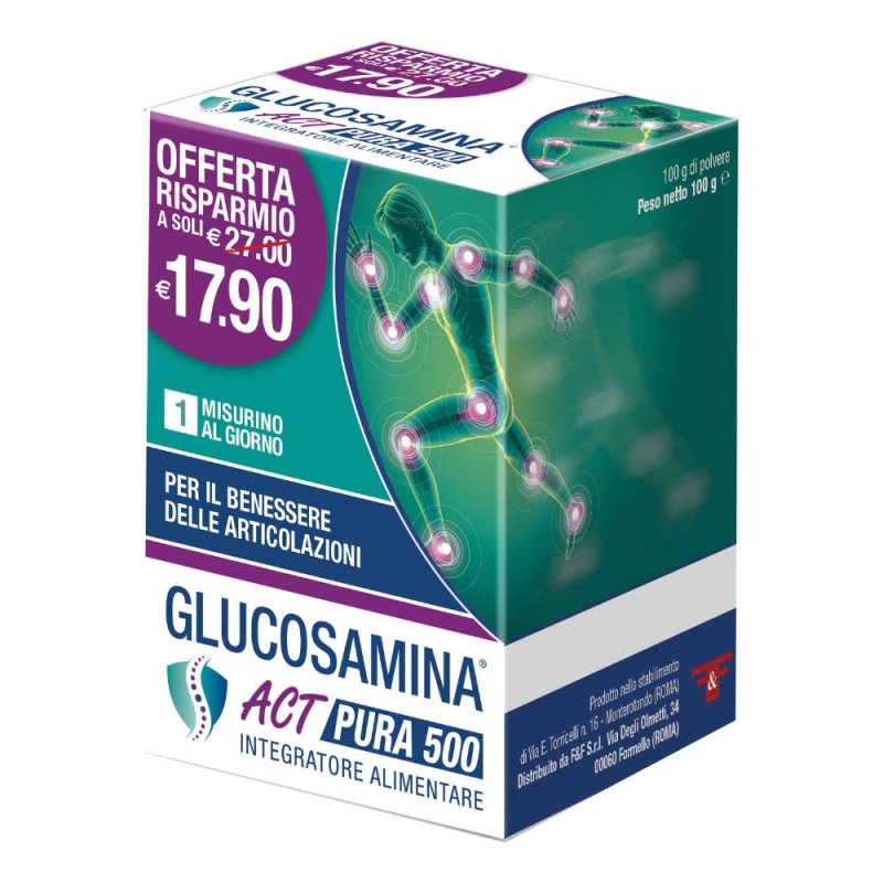 GLUCOSAMINA ACT PURA 500 100G<<< GLUCOSAMINA ACT PURA 500 100G<<<