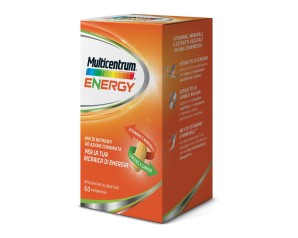 Multicentrum  Vitamine Minerali Energy Integratore Alimentare 60 Compresse