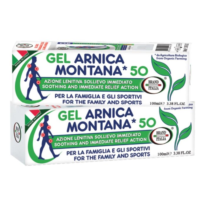 Idee Innovative Arnica Montana 50% Gel Corpo per Massaggio Locale 100 ml Idee Innovative Arnica Montana 50% Gel Corpo per Massaggio Locale 100 ml