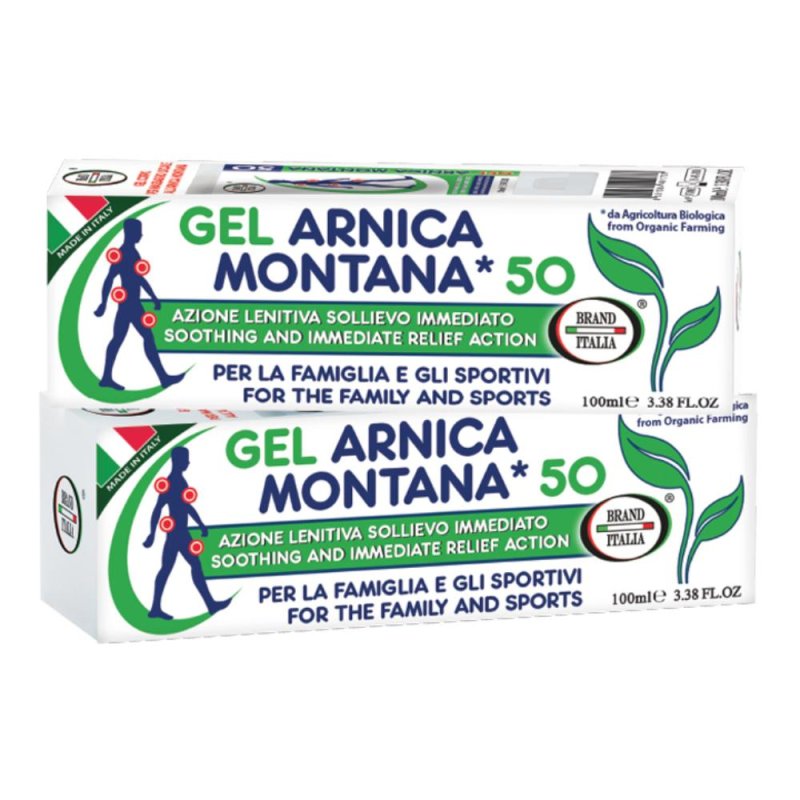 Idee Innovative Arnica Montana 50% Gel Corpo per Massaggio Locale 100 ml Idee Innovative Arnica Montana 50% Gel Corpo per Massaggio Locale 100 ml