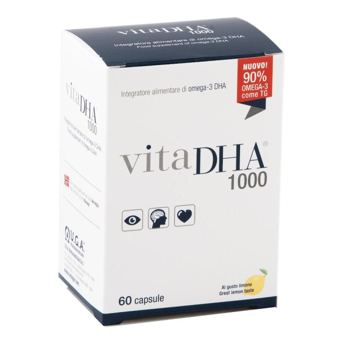 VitaDHA&reg; 1000 UGA Nutraceuticals 60 Capsule