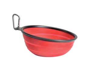 Ciotola inclinata in silicone taglia G - ciotola antiribaltamento per cani e gatti