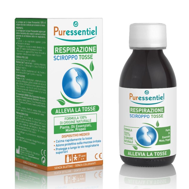 Puressentiel Respirazione Sciroppo per la Tosse 125 ml Puressentiel Respirazione Sciroppo per la Tosse 125 ml